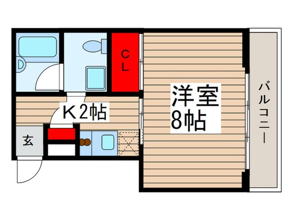 Ｋ－ＦＬＡＴ２の物件間取画像